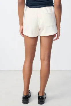Dames short ecru
