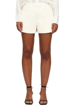 Dames short ecru
