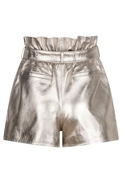 Dames short goud