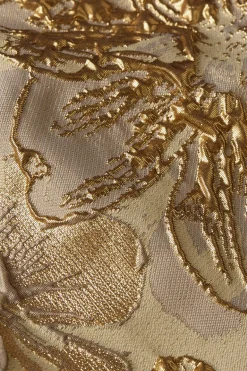 Dames short goud