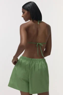 Dames short groen