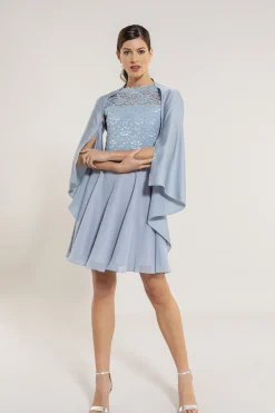 Dames sjaal blauw