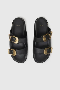 Dames slippers zwart