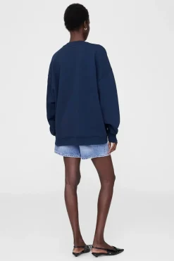 Dames sweater blauw