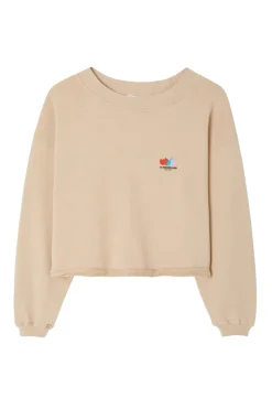 Dames sweater bruin