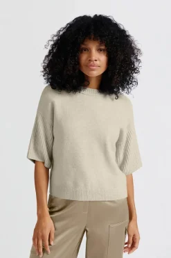 Dames sweater bruin