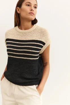 Dames sweater bruin