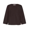 Dames sweater bruin