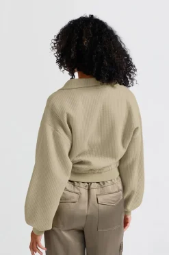 Dames sweater bruin