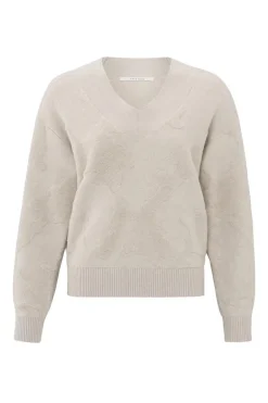 Dames sweater bruin