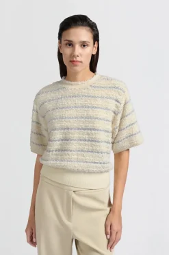 Dames sweater ecru