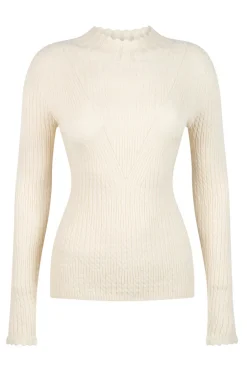 Dames sweater ecru