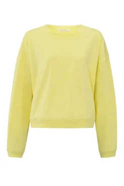 Dames sweater geel