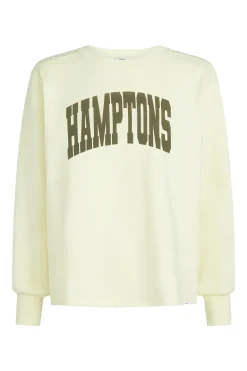 Dames sweater geel