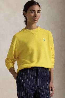 Dames sweater geel