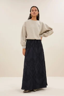 Dames sweater goud