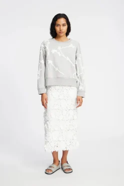 Dames sweater grijs