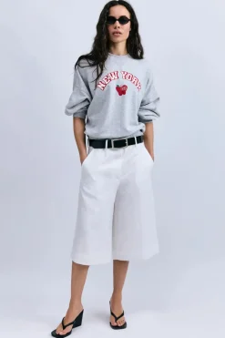 Dames sweater grijs