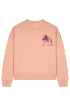 Dames sweater oranje