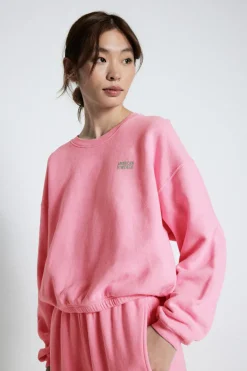 Dames sweater rose