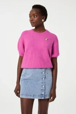 Dames sweater rose
