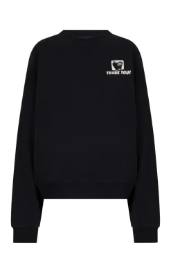 Dames sweater zwart