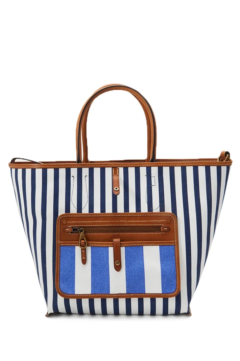 Dames tas blauw