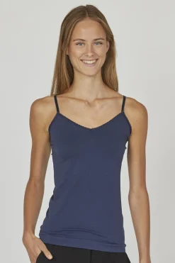 Dames top blauw