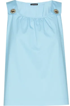 Dames top blauw