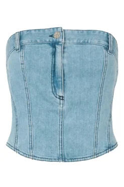 Dames top blauw