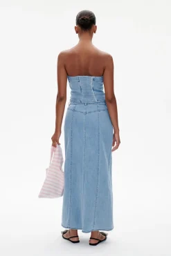Dames top blauw