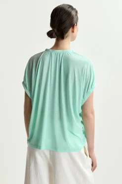 Dames top blauw