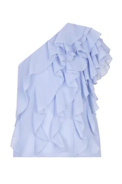 Dames top blauw