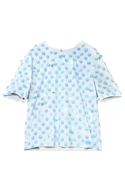 Dames top blauw