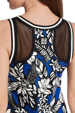 Dames top blauw