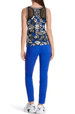Dames top blauw