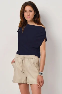 Dames top blauw