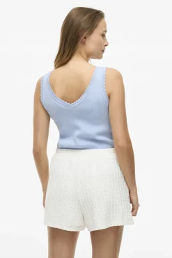 Dames top blauw