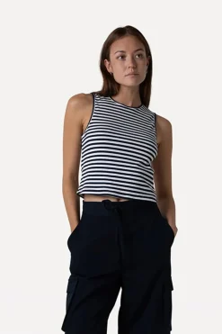 Dames top blauw
