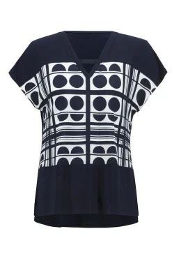 Dames top blauw
