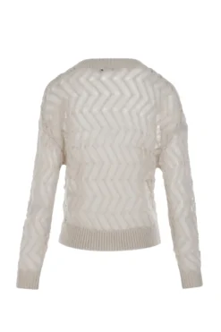 Dames top bruin