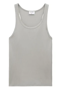 Dames top bruin