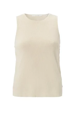 Dames top bruin