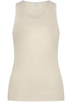 Dames top ecru