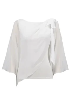Dames top ecru