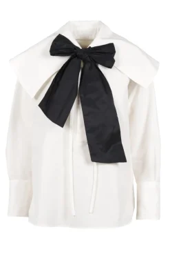 Dames top ecru