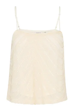 Dames top ecru