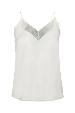 Dames top ecru