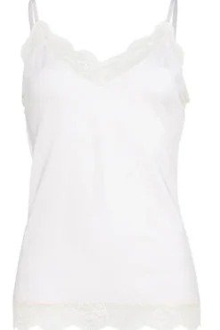 Dames top ecru