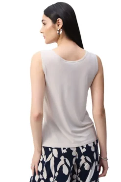 Dames top ecru